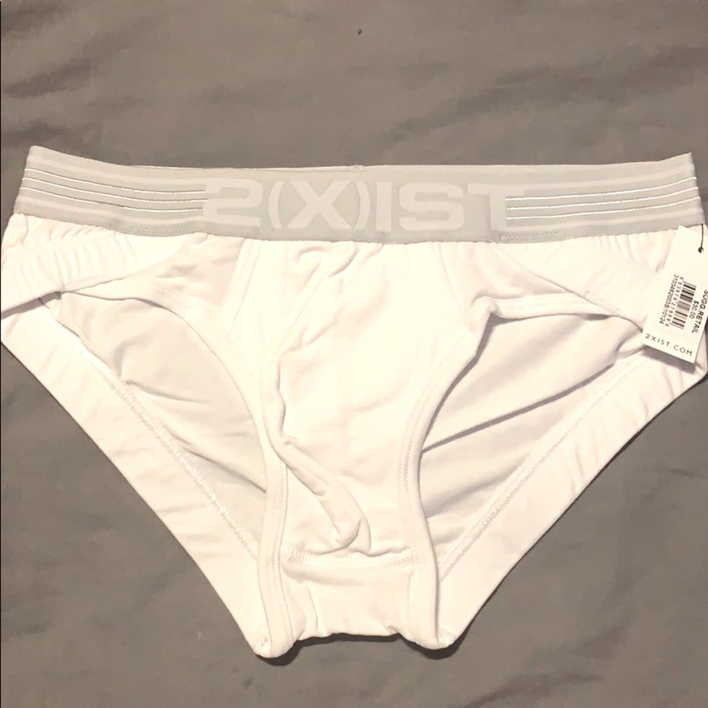 White 2xist Lift brief, S (NWT)